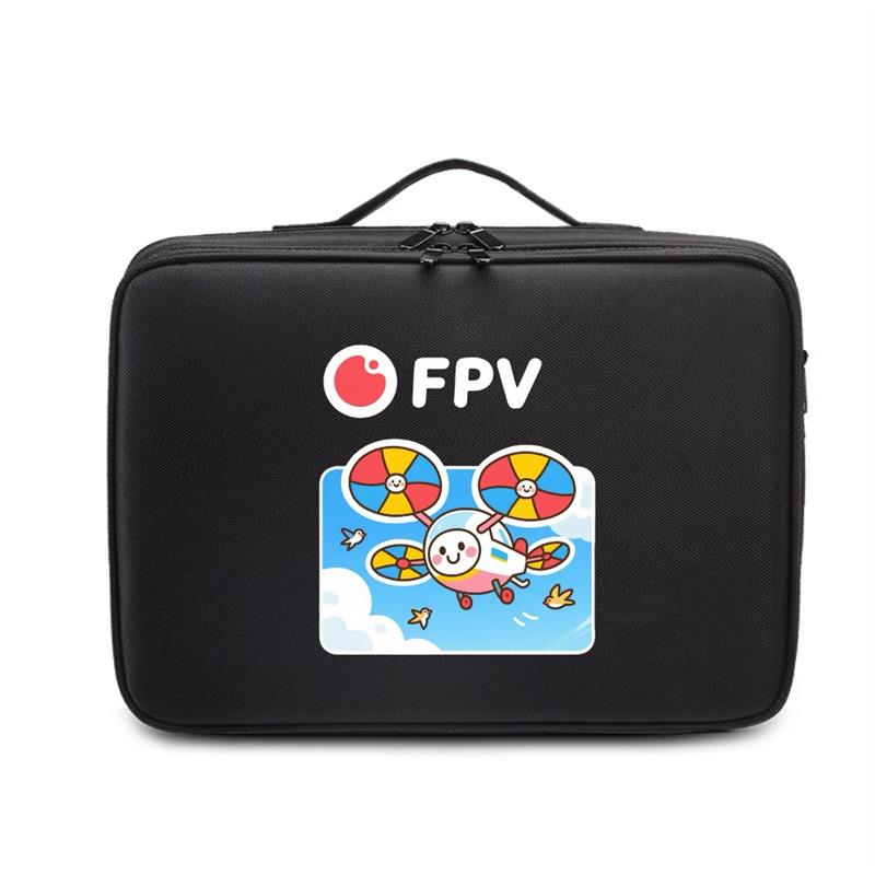FPV穿越机无人机相机收纳包斜挎单双肩杆套多功能工具包大容量diy