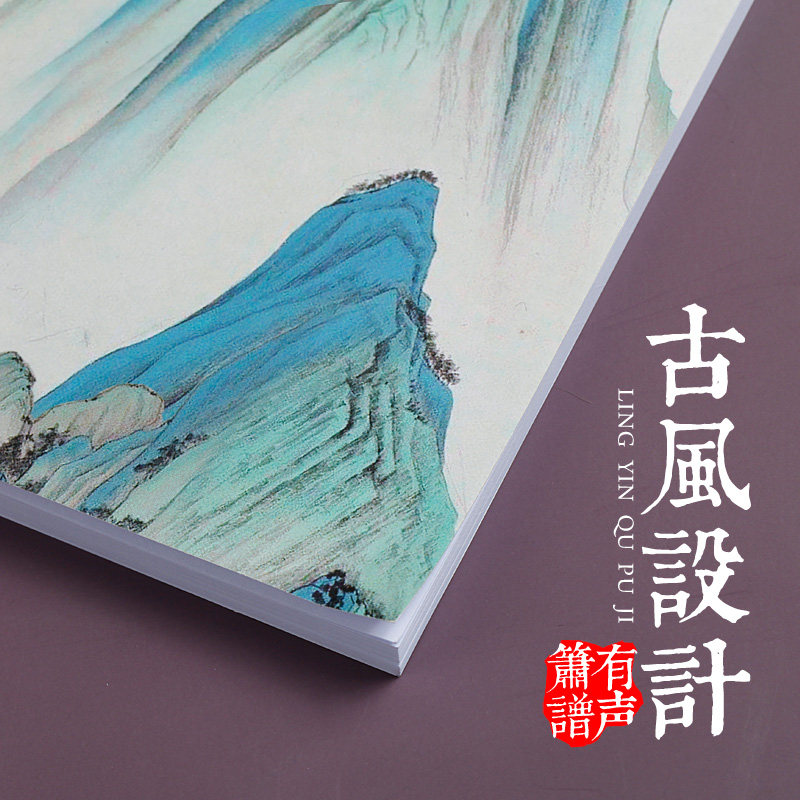 专业演奏洞萧紫竹高档入门初学萧乐器伴奏动态简谱曲谱集