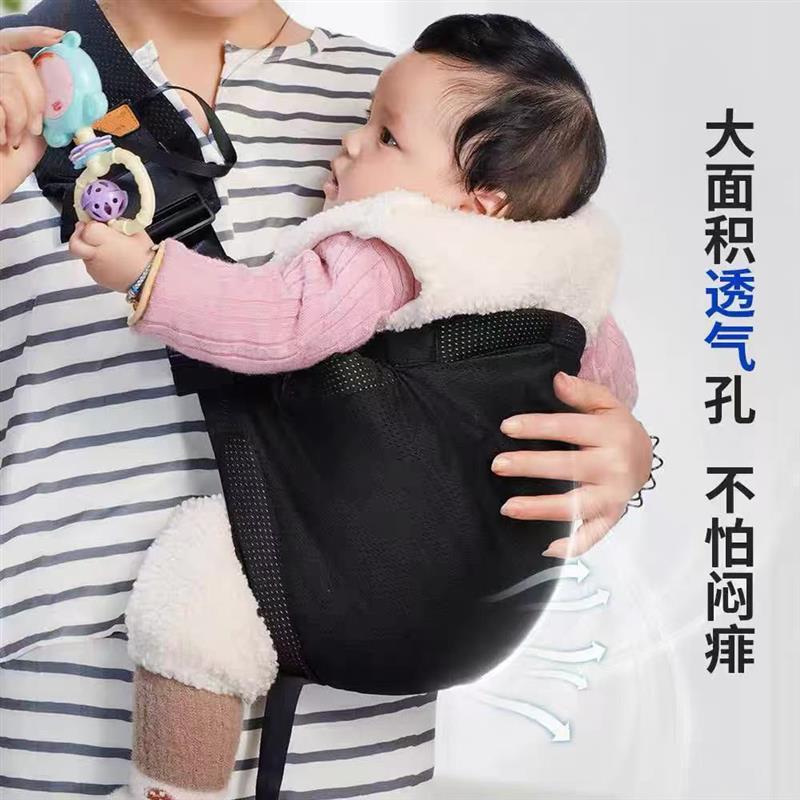 婴儿多功能抱婴袋外出四季通用抱背孩子儿童纱网抱婴袋宝宝前抱式