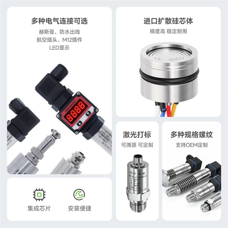 液体压力变送器水处理罐体管道泵业液压站液压缸机械液压设备监测