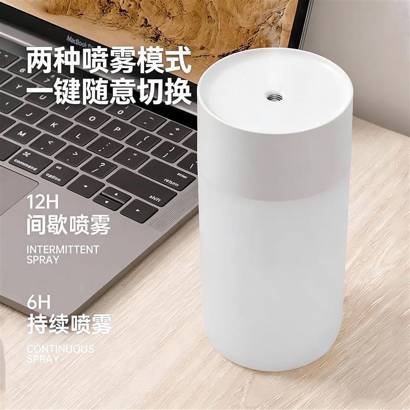 迷你加湿器家用小型静音卧室车载办公室桌面香薰usb空气喷雾加湿