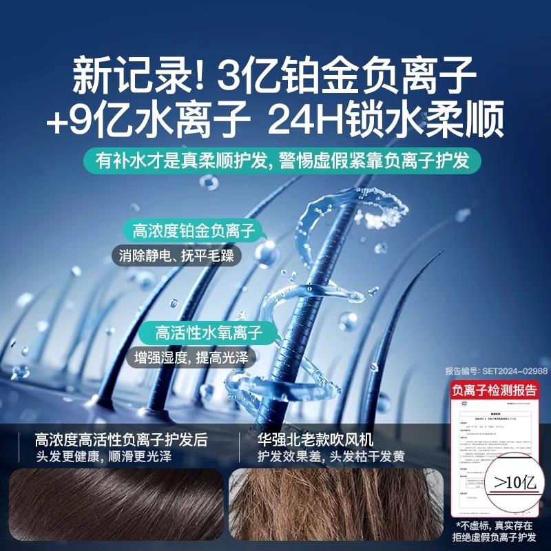 超高速吹风机家用负离子学生宿舍用护发静音速干吹风机大风力吹风