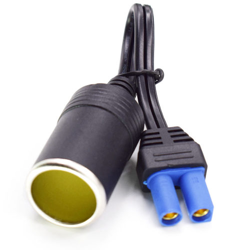 汽车应急启动电源洗车器用转接线车载充气泵EC5转换点烟器母座