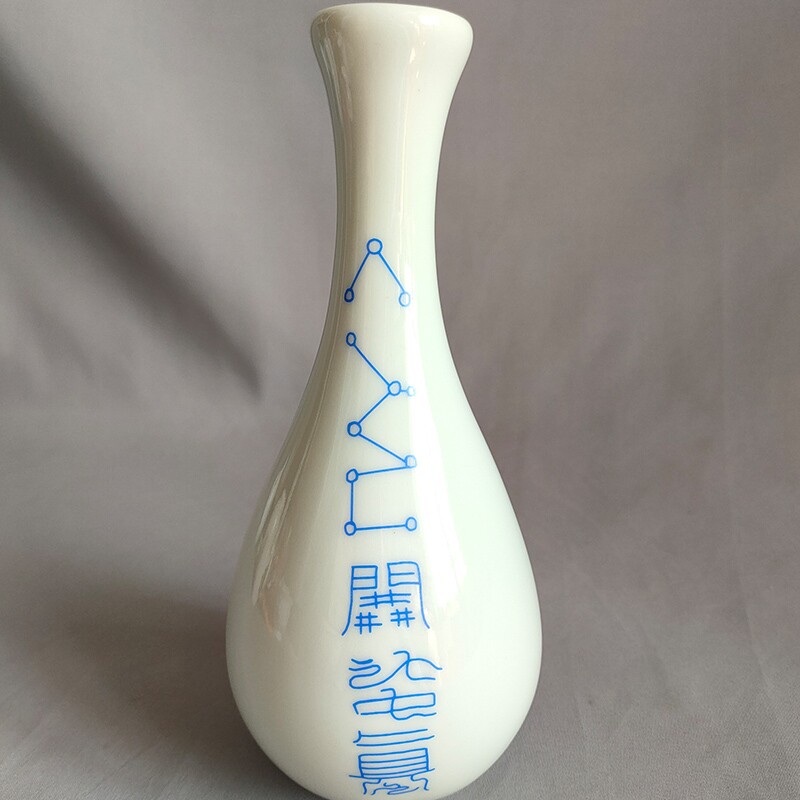 道家用品花瓶神霄宝瓶天丁瓶净水瓶供桌瓷瓶子摆件供花小花瓶