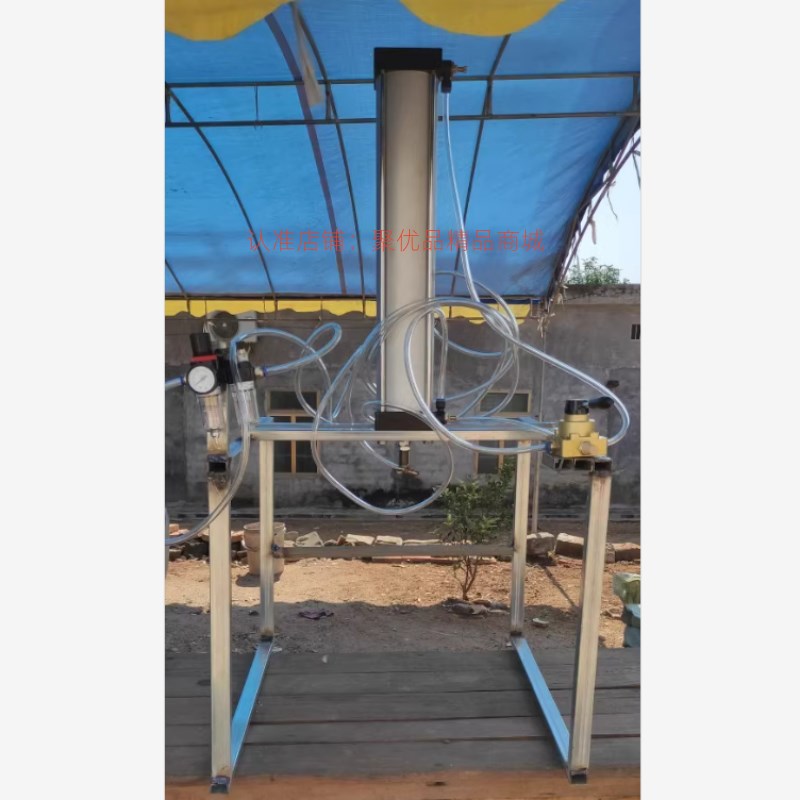 气压豆腐压榨成型机豆制品压干机压烟叶机器配套专卖气缸气动元件