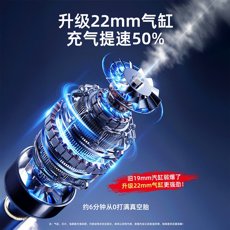 汽车电瓶应急启动电源数显多功能车载充气泵一体机强动力打火照明