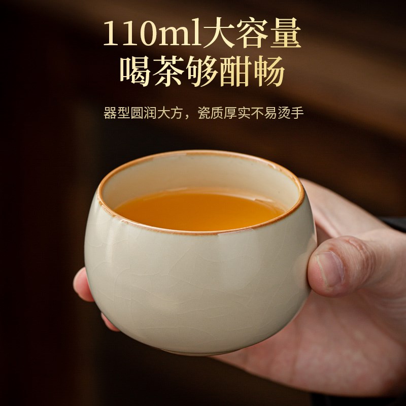 大容量西施壶汝窑茶具套组一壶二杯2026新款家用功夫一人饮泡茶壶