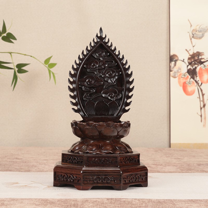 供奉座台神像佛像观音菩萨关公财神加高垫高底座圆形莲花底座托架