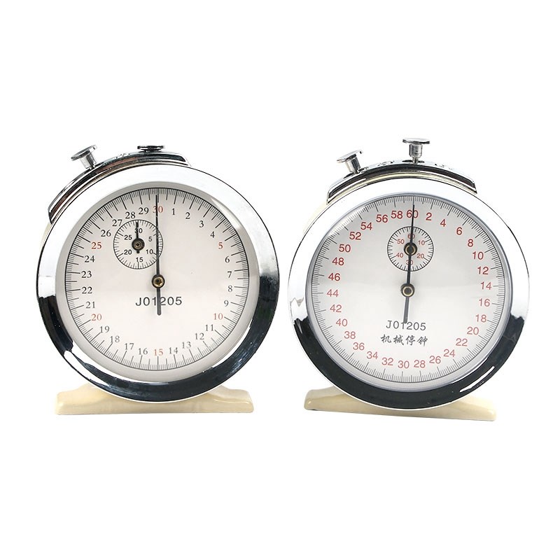 机械停钟60s0.2s/30s0.1sJ1205体育计时器计时钟秒表停钟教具物理