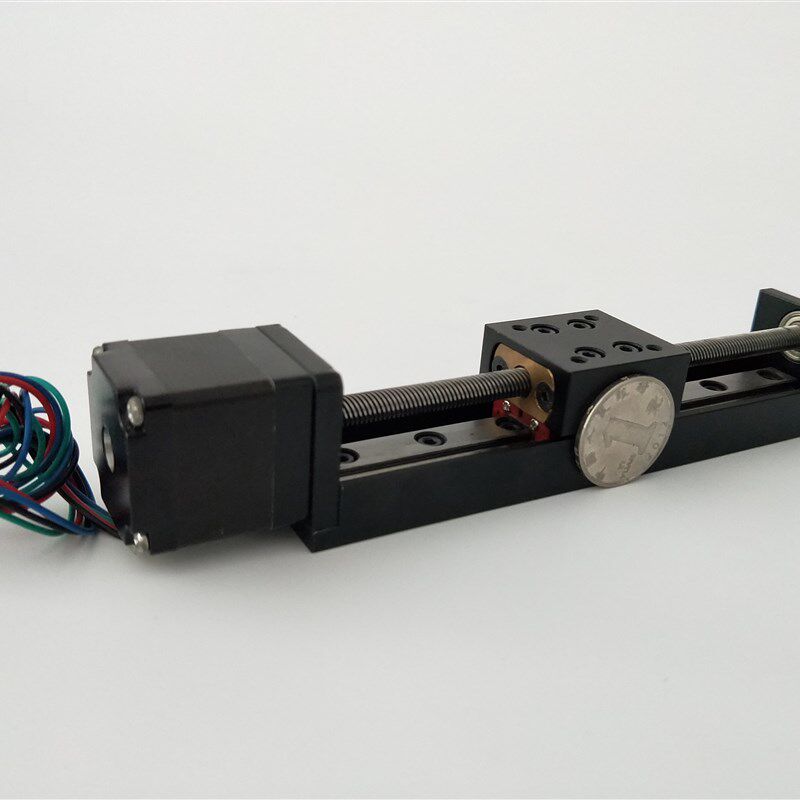 微型精密28直线步进电机导轨滑台T形丝杆线轨电动滑轨模组小定做