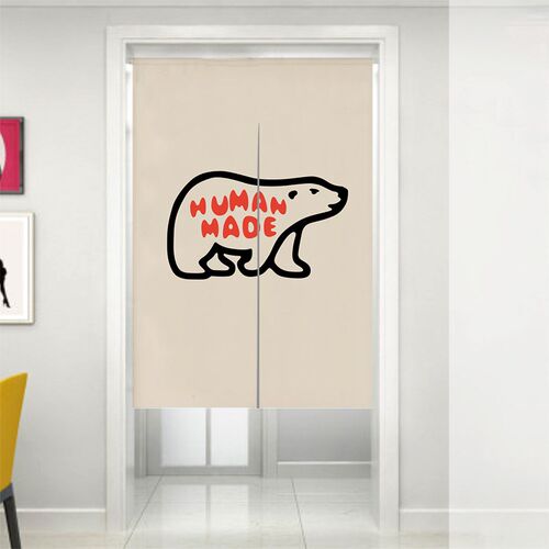 加厚human made电竞门帘隔断帘汉堡鸭子卧室对门半布遮挡厕所挂帘