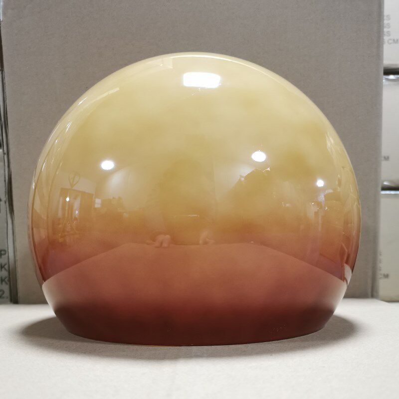 月光蘑菇玻璃灯罩直径30CM25CM钓鱼落地橙色灯罩