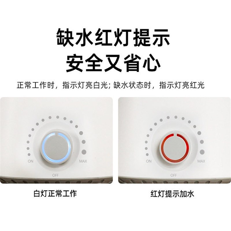 热销矿泉水瓶空气加湿器家用大雾量桌面创意小型便携式加湿器