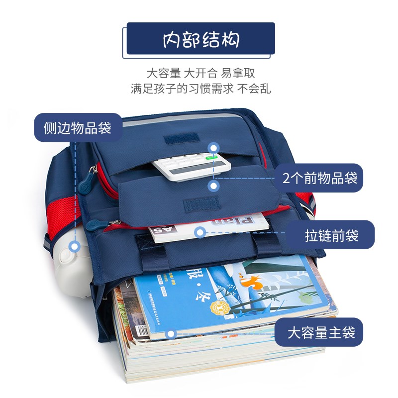 补习袋男孩手提拎书包男生新款防水大容量儿童美术作业补课包袋
