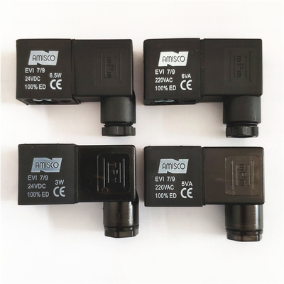 意大利AMISCO电磁阀线圈EVI 7/9 气动阀电磁阀线圈 AC220V DC24V
