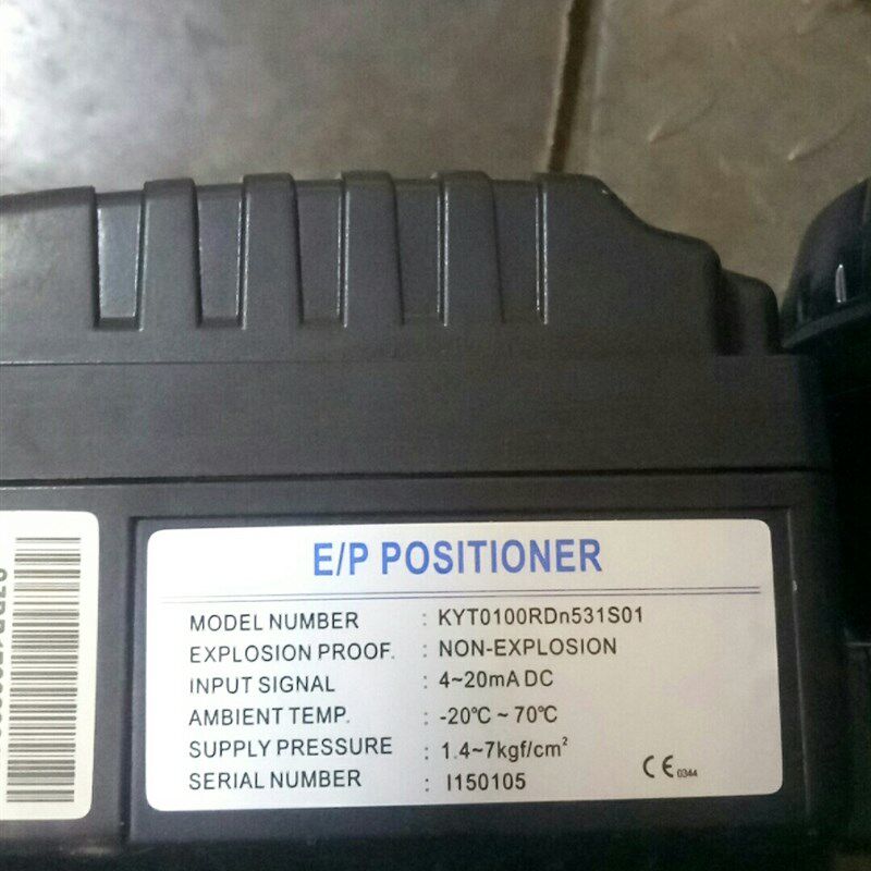 E/P POSITIONER电气阀门定位器KYT0100RDN531 KYT0100RDN531S01