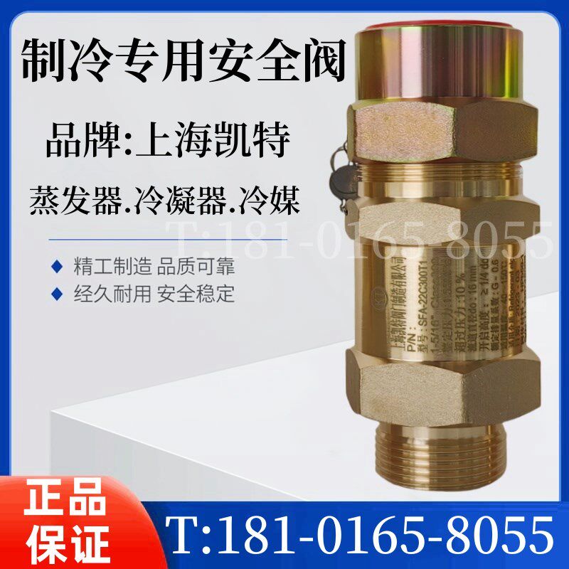 上海凯特安全阀11HH26MN-TF 11CE08MN-TF蒸发器冷凝器KT约克机组图片