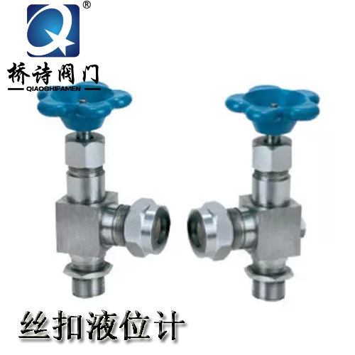 304不锈钢法兰/丝扣液位计 丝扣考克阀门 X29W-19P X49W-16P