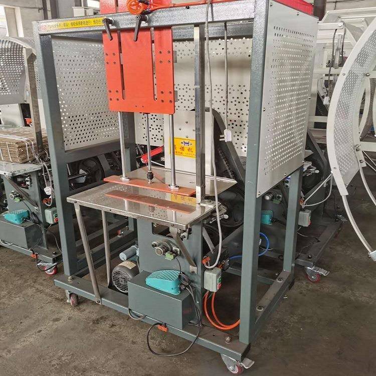 加压式力型打包机绒羽服棉服棉被压褥扎机脚踏式草绳QQK打包捆机