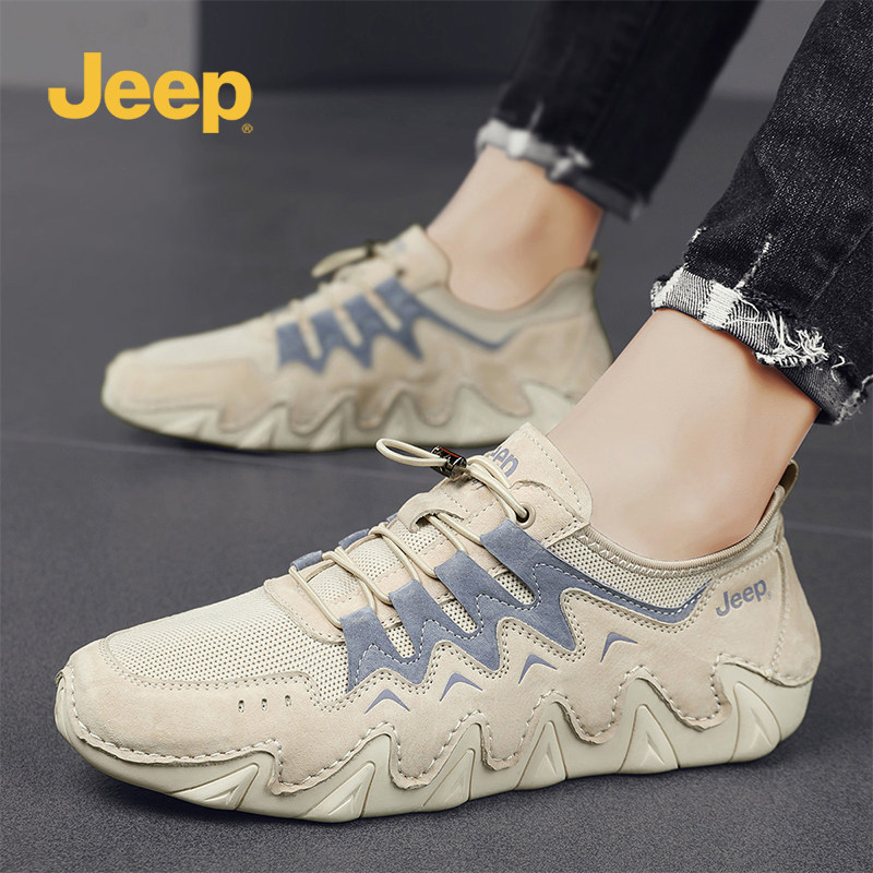 JEEP吉普男士一脚蹬户外休闲鞋