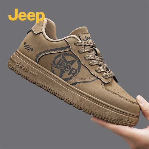 JEEP吉普2026新款真皮板鞋男士