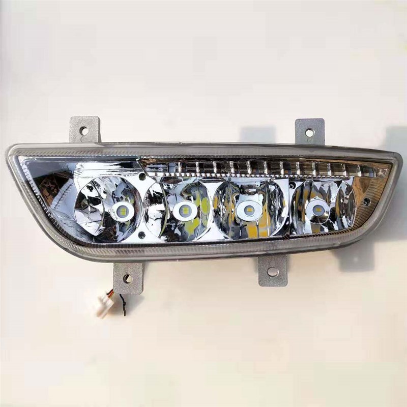 适用于LED大运雾灯N9N6X12前雾灯总成电子防雾重卡超亮防水铝壳