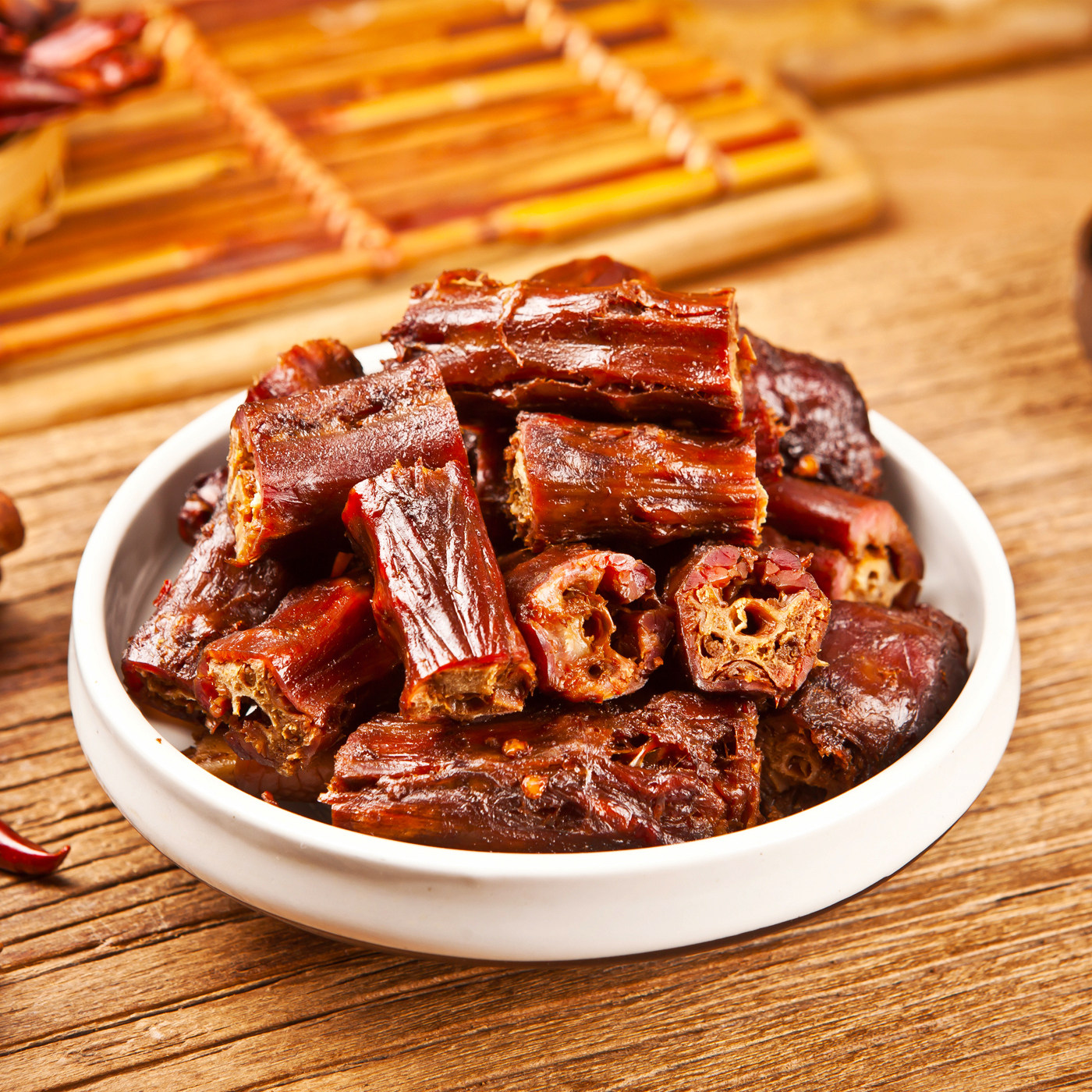 俏乡公风干酱鸭脖100g 湖南特产卤味零食手撕鸭脖子休闲即食小吃