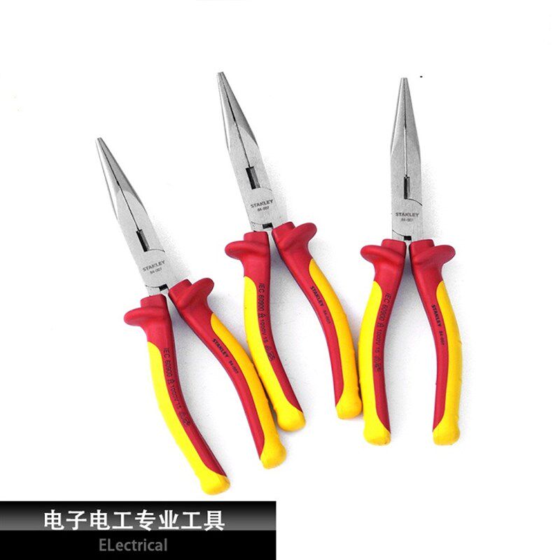 STANLEY/史丹利FatMax绝缘尖嘴钳6寸/8.5耐压1000V 84-006-23/007