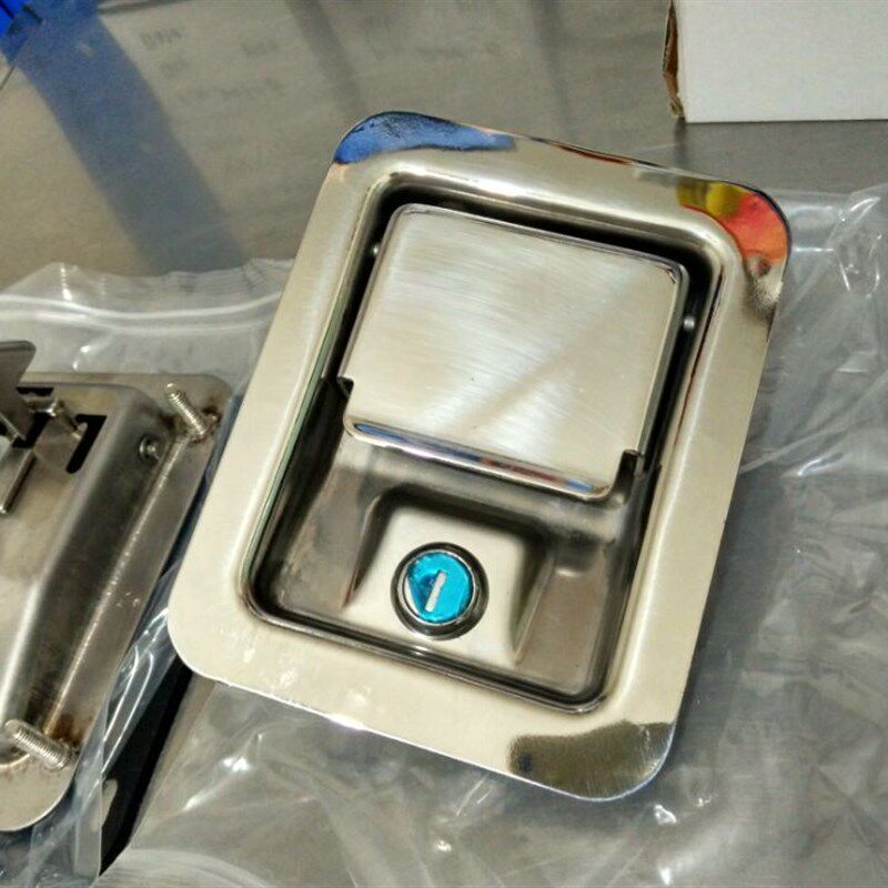 夏中工业五金门锁怀海柜锁不锈钢工程车锁钩锁面板锁MS866-5S