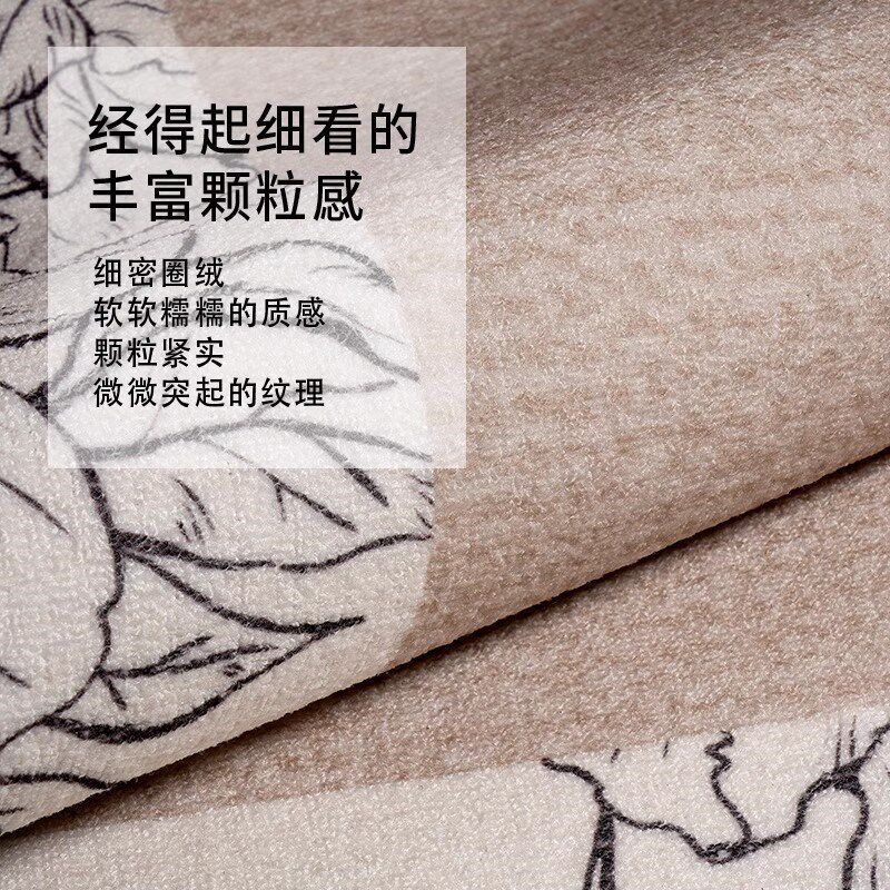 电脑椅地垫转椅书房地毯书桌办公室学习椅子下电竞地板滚轮垫隔音