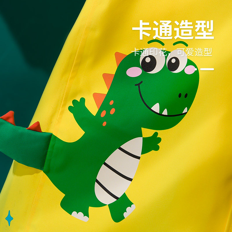 宝宝雨衣雨披小童1-3岁男童全身防水婴幼儿园学生书包位儿童雨衣