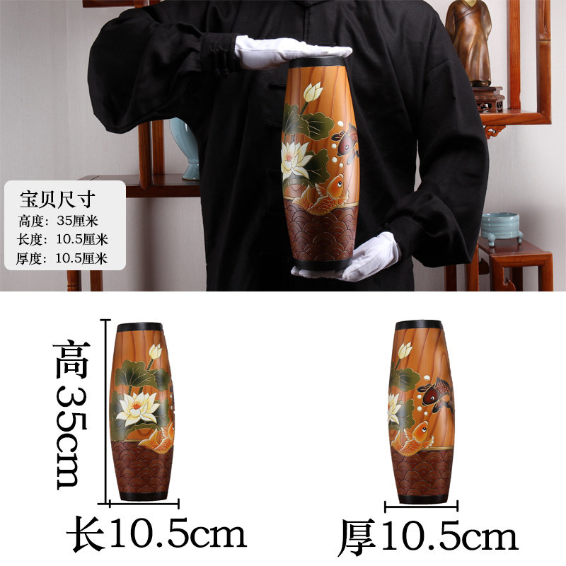 新中式陶瓷酒柜装饰品博古架家庭摆件室内玄关电视柜客厅小工艺品