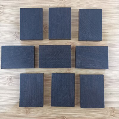 紫光檀 黑檀 乌木 实木方 木块 木板 手串料镇尺料葫芦料 把手料