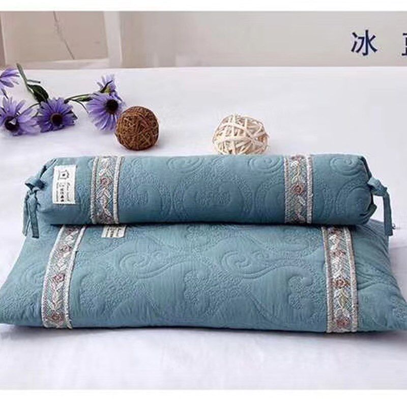 新疆伊犁薰衣草枕头助眠安神荞麦睡眠枕头护颈椎父母老年人保健枕