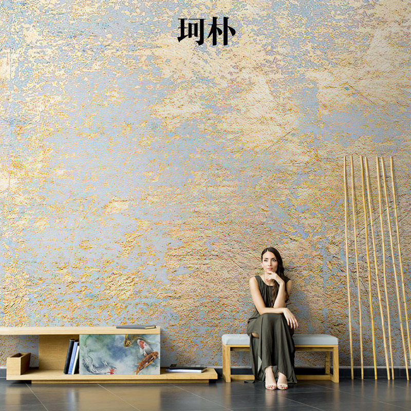 珂朴现代简约轻奢壁欧式创意艺术壁画无纺布墙纸客厅电视背景墙