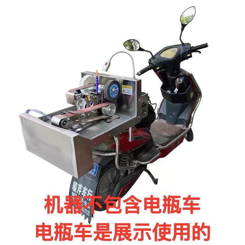 李大师小型商用水磨砂带机磨刀机加水滴水磨刀机水冷砂带磨刀机