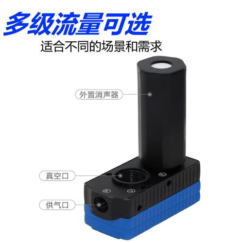 迷你真空发生器大流量大吸力ABMBX/BM05/10/20/30A-B-C负压产生器