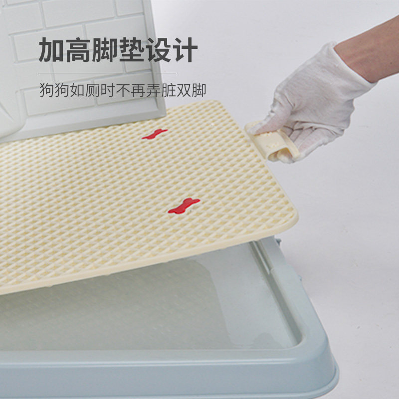 派杰特狗狗厕所泰迪大号大型小型犬自动冲水宠物用品尿盆拉屎便盆