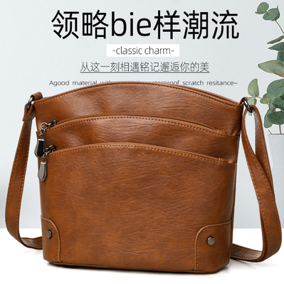高级感复古女包斜挎包百搭单肩包