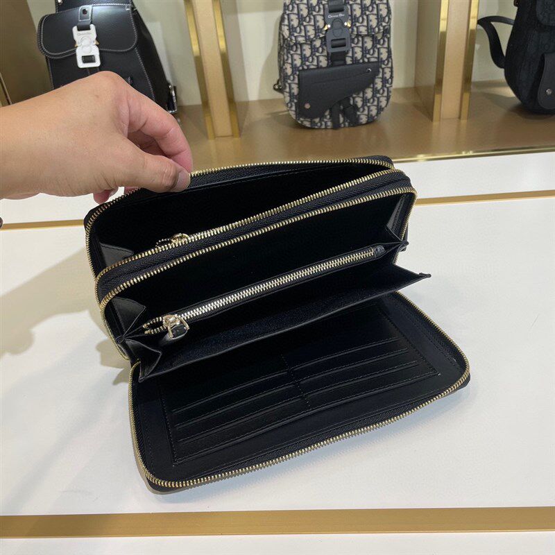 老鹰头新款时尚手拿包大容量真皮手包头层牛皮百搭钱包卡包钱夹