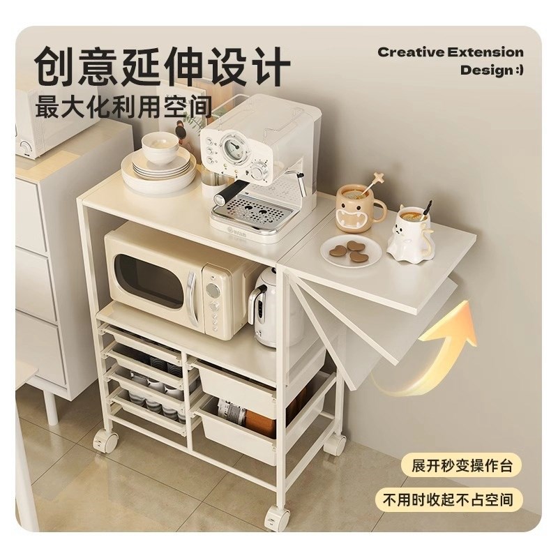 宝宝喂养台收纳柜婴儿用品置物架新生儿冲奶台卧室床头奶瓶储物柜