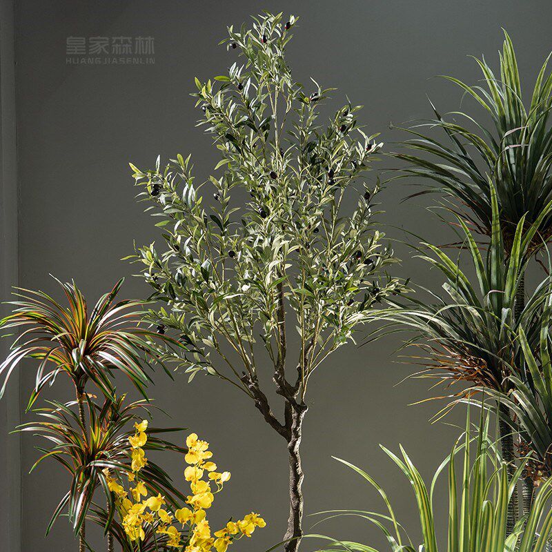 大型仿真树绿植植物塑料假树盆栽室内室外造景观场景布置角落装饰
