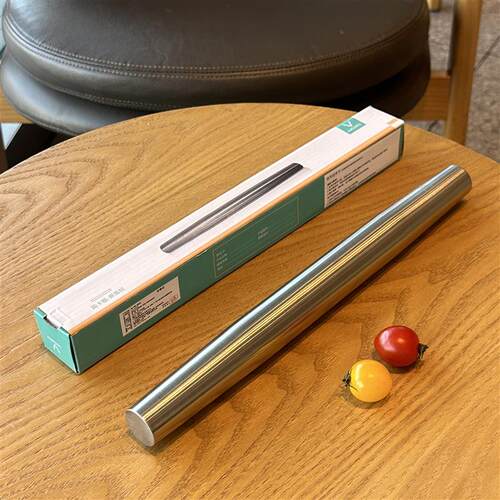 食品级304不锈钢擀面杖家用饺子皮工具擀面棍压面棍不粘