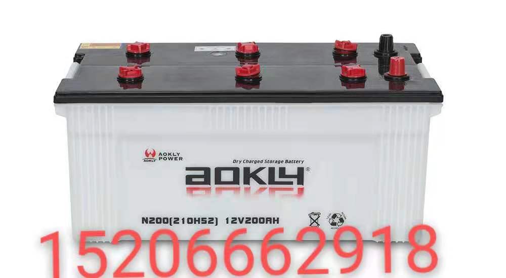 全新奥克莱新大地电池12v200ah货车驻车空调船舶太阳能发电机专用