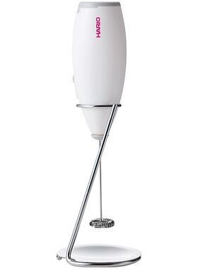 HARIO奶泡器咖啡拉花套装手持电动奶泡机打奶器家用牛奶打泡器CZ