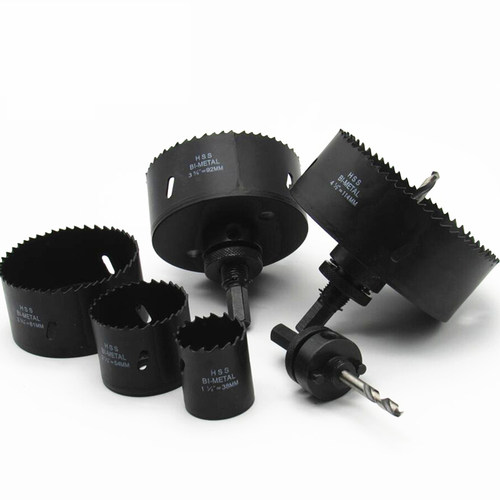 五金M43管道开孔器 38mm-114mm机械三通金属钻头消防管取孔包邮