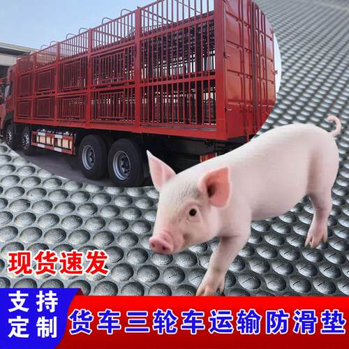 猪牛马运输车厢防滑垫三轮车卡车防滑减震垫猪舍牛棚马棚橡胶垫