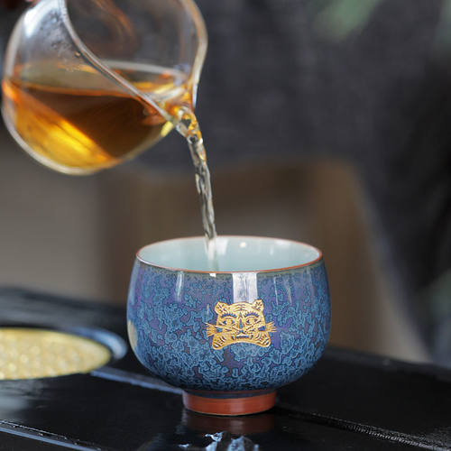 主人杯单杯十二生肖私人订制陶瓷功夫茶具茶杯刻字杯子品茗杯