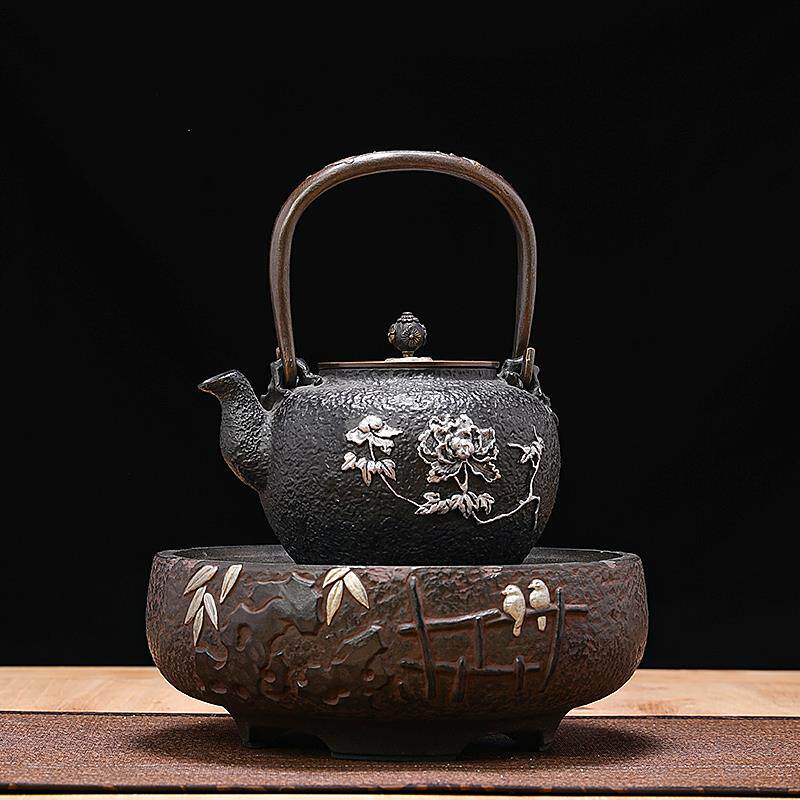 龙隐斋电陶炉静音茶炉家用泡茶炉台式铁壶银壶陶壶智能定时煮茶器
