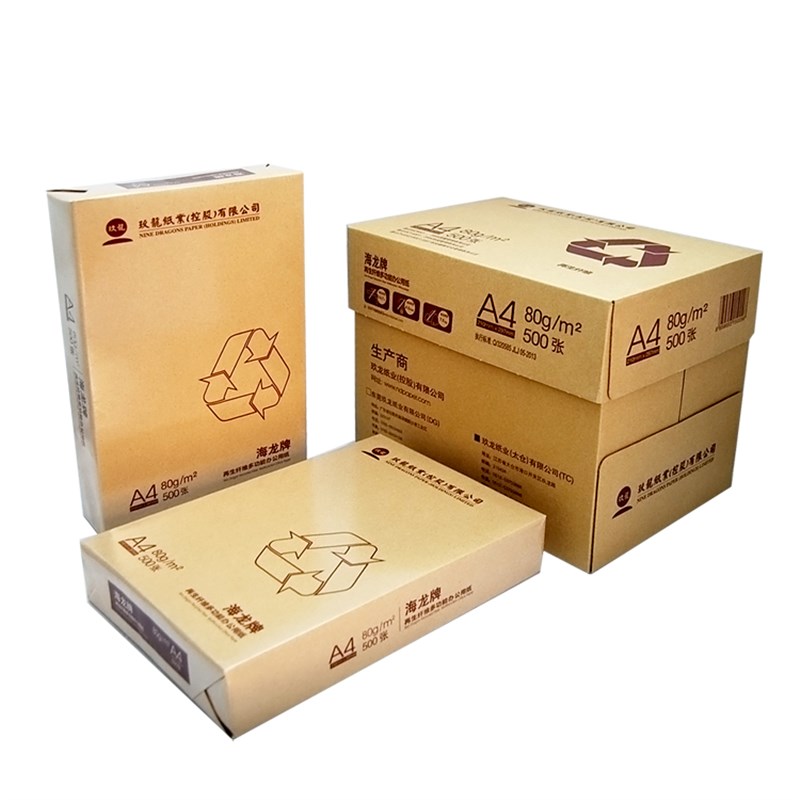 天章  玖龙纸海龙复印纸70g80克打印A4复印纸a4纸草稿纸白纸 包邮